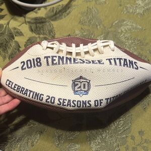 NFL Tennessee Titans Commemorative Football -